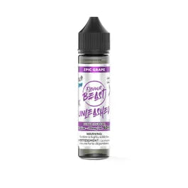 Pacific Smoke Flavour Beast E-Liquid 60ML salt nicotine bottle with epic grape flavor, 20mg nicotine strength.