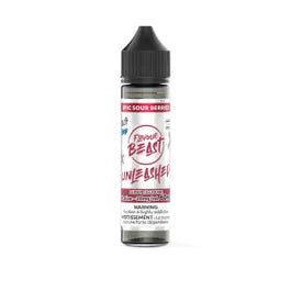 Pacific Smoke Flavour Beast E-Liquid 60ML with Epic Sour Berries flavor, salt nicotine vape liquid in a 20mg bottle.