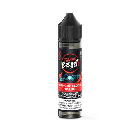 Flavour Beast Nic Salt 60mL - Bangin' Blood Orange Iced