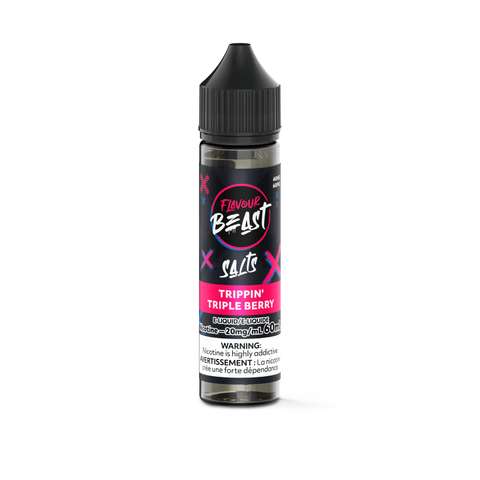 Flavour Beast Nic Salt 60mL - Trippin Triple Berry