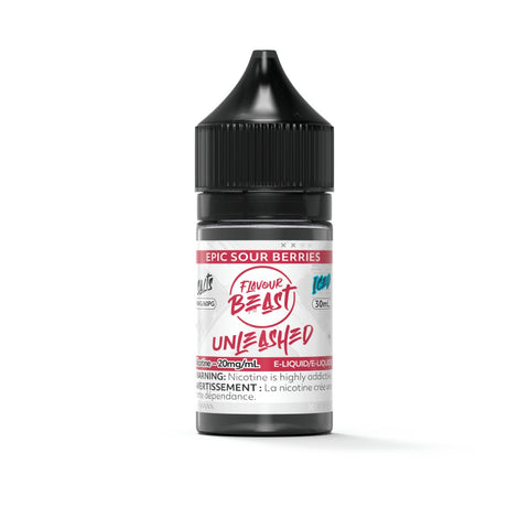 Flavour Beast Unleashed Nic Salt - Epic Sour Berries Iced (30mL) | Vape Cloud Canada