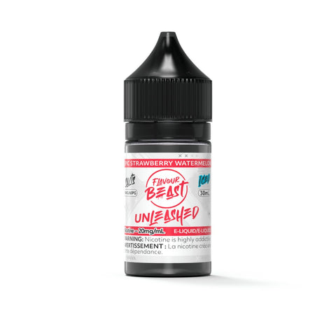 Flavour Beast Unleashed Nic Salt - Epic Strawberry Watermelon Iced (30mL) | Vape Cloud Canada