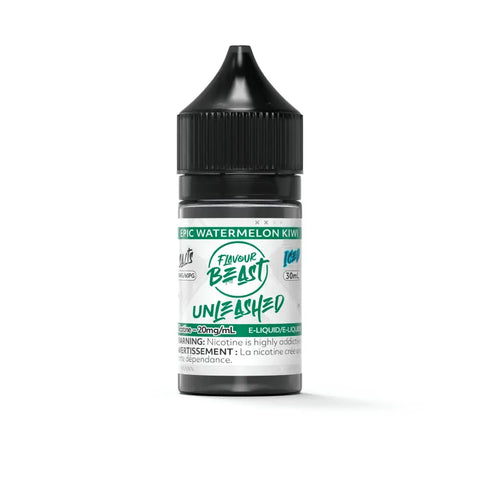 Flavour Beast Unleashed Nic Salt - Epic Watermelon Kiwi Iced (30mL) | Vape Cloud Flavour Beast Unleashed Nic Salt - Epic Watermelon Kiwi Iced (30mL) | Vape Cloud
