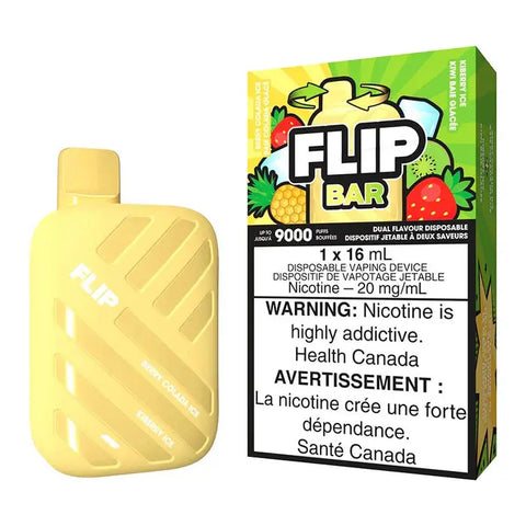 Flip Bar Disposable. *ONLINE CLEARANCE SALE ONLY* Valor 20mg-Berry-Colada-Ice-Kiberry-Ice 15.99  Vape Cloud