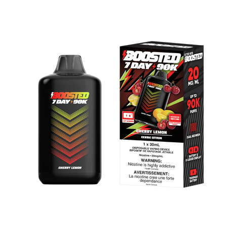 Boosted 7 Day 90K Disposable Vape | 30mL | 90,000 Puffs Vape Cloud Boosted 7 Day 90K Disposable Vape | 30mL | 90,000 Puffs Vape Cloud