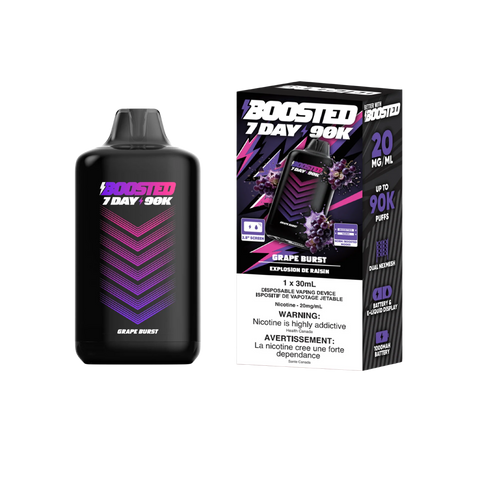Boosted 7 Day 90k Disposable Vape