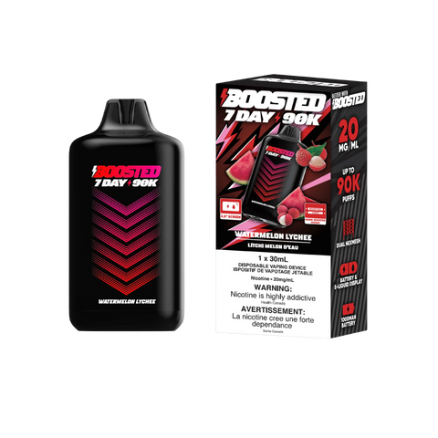 Boosted 7 Day 90k Disposable Vape