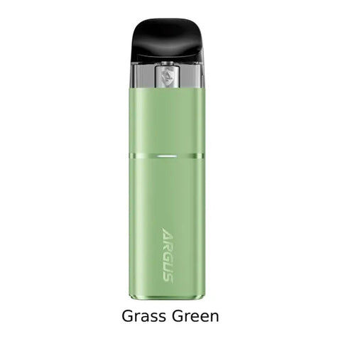 Grass green Voopoo Argus G3 MINI Open Pod Kit 2mL with sleek design and compact size, perfect for portable vaping.