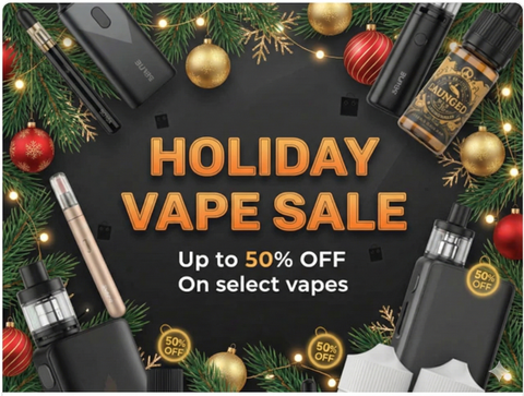 Holiday Vape Sale Canada | Best Deals on Disposables, Pods & E-Juice