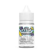 Iced Up Nic Salt - Blackberry Banana Ice (30mL) | Vape Cloud Canada