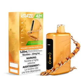 Kraze Luna Disposable | Vape Cloud Canada Pacific Smoke 20mg-ON-Tax-Golden-Cantaloupe-Ice 42.99  Vape Cloud