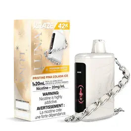 Kraze Luna Disposable | Vape Cloud Canada Pacific Smoke 20mg-ON-Tax-Pristine-Pina-Colada-Ice 42.99  Vape Cloud
