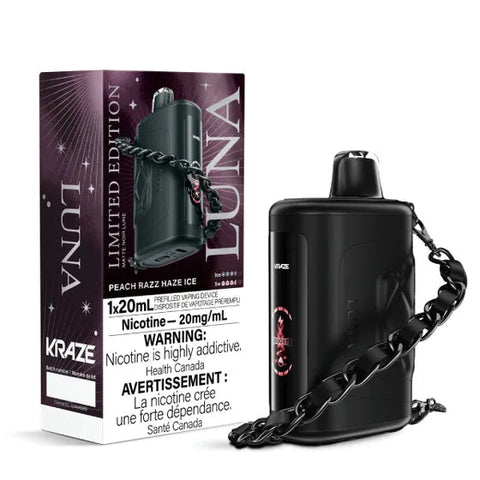 Kraze Luna Disposable | Vape Cloud Canada Pacific Smoke    Vape Cloud