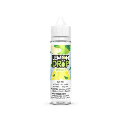 Lemon Drop Freebase - Green Apple Ice (60mL) | Vape Cloud Canada