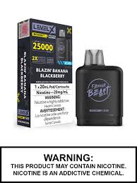 Level X Boost - Flavour Beast - Blazin' Banana Blackberry | Vape Cloud Canada