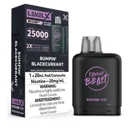 Level X Boost - Flavour Beast - Bumpin' Blackcurrant | Vape Cloud Canada