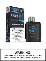 Level X Boost - Flavour Beast - Boss Blueberry | Vape Cloud Canada