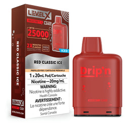 Level X Boost - Drip'n - Red Classic | Vape Cloud Canada