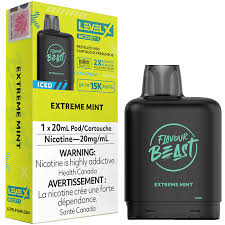 Level X Boost - Flavour Beast - Extreme Mint Iced | Vape Cloud Canada