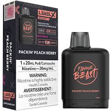 Level X Boost - Flavour Beast - Packin' Peach Berry | Vape Cloud Canada