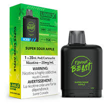 Level X Boost - Flavour Beast - Super Sour Apple Iced | Vape Cloud Canada