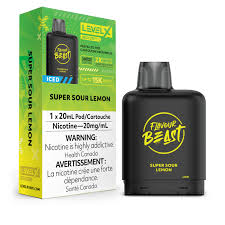 Level X Boost - Flavour Beast - Super Sour Lemon Iced | Vape Cloud Canada