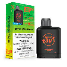 Level X Boost - Flavour Beast - Super Sour Peach Iced | Vape Cloud Canada