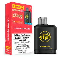 Level X Boost - Flavour Beast - Lemon Squeeze | Vape Cloud Canada