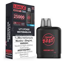 Level X Boost - Flavour Beast - Lit Lychee Watermelon | Vape Cloud Canada