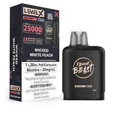 Level X Boost - Flavour Beast - Wicked White Peach | Vape Cloud Canada