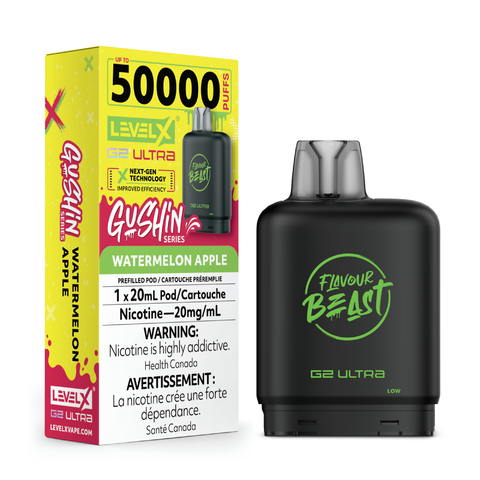 Level X G2 Ultra 20mL Pods - Gushin Watermelon Apple