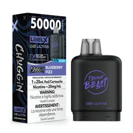 Level X G2 Ultra - Flavour Beast | Vape Cloud Canada Pacific Smoke 20mg-ON-Tax-Chuggin-Blueberry-Fizz-ICED 34.99  Vape Cloud
