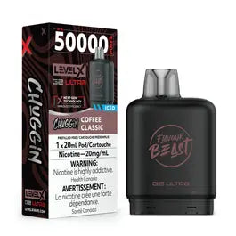 Flavour Beast Level X G2 Ultra Pod  20 mL, Up to 50,000 Puffs | VapeCloud  Canada  Vape Cloud