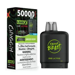 Level X G2 Ultra - Flavour Beast | Vape Cloud Canada Pacific Smoke 20mg-ON-Tax-Chuggin-Green-Dew-ICED 34.99  Vape Cloud
