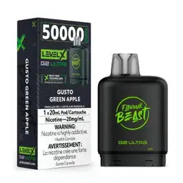 Level X G2 Ultra - Flavour Beast | Vape Cloud Canada Pacific Smoke 20mg-ON-Tax-Gusto-Green-Apple 34.99  Vape Cloud