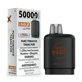 Level X G2 Ultra - Flavour Beast | Vape Cloud Canada Pacific Smoke 20mg-ON-Tax-Pure-Tobacco 34.99  Vape Cloud