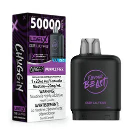 Level X G2 Ultra - Flavour Beast | Vape Cloud Canada Pacific Smoke 20mg-ON-Tax-Chuggin-Purple-Fizz-ICED 34.99  Vape Cloud