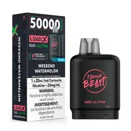 Level X G2 Ultra - Flavour Beast | Vape Cloud Canada Pacific Smoke 20mg-ON-Tax-Weekend-Watermelon 34.99  Vape Cloud