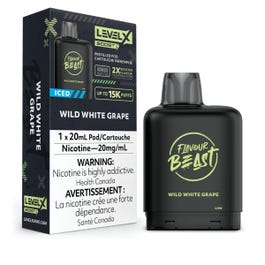 Level X Boost - Flavour Beast - Wild White Grape Iced | Vape Cloud Canada