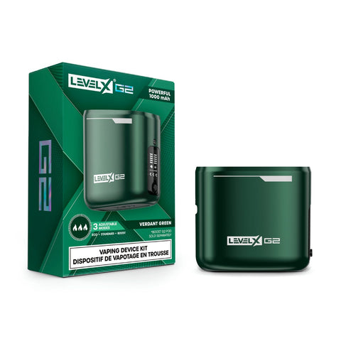 Level X Boost - G2 Base 1000 Device - Verdant Green