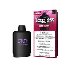 STLTH - Loop 25k - Cherry Grape Ice | Vape Cloud Canada