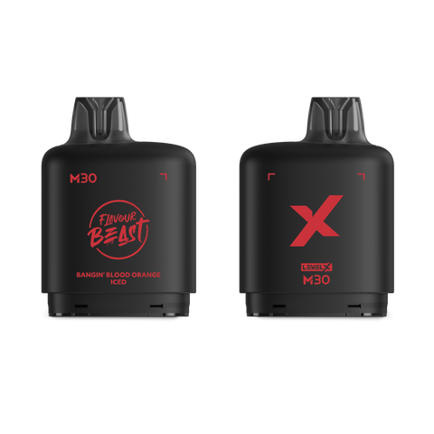 Level X M Series 30mL Pod Bangin' Blood Orange Iced