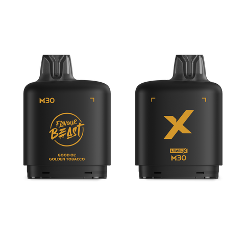 Level X M Series 30mL Pod Good Ol' Golden Tobacco