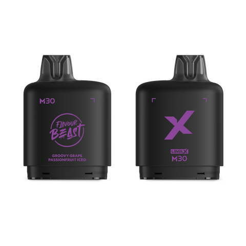 Level X M Series 30mL Pod Groovy Grape Passionfruit Iced