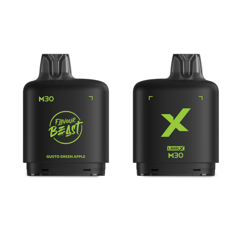 Level X M Series 30mL Pod Gusto Green Apple