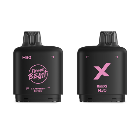 Level X M Series 30mL Pod S.G. S. Raspberry Lemon