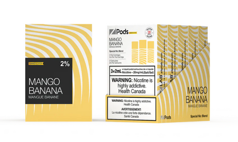 Z Pods  | Vape Cloud Canada Z Land 20mg ON Tax / Mango Banana 20.99  Vape Cloud