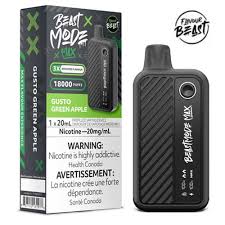 Flavour Beast - Beast Mode Max 18k - Gusto Green Apple | Vape Cloud Canada