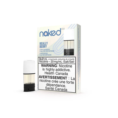 STLTH Pods - Naked100 - Really Berry | Vape Cloud Canada