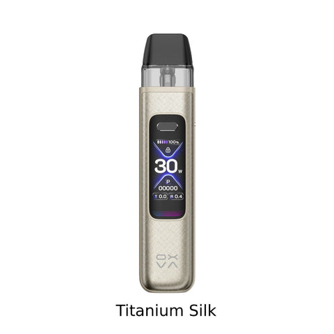Oxva XLIM Pro 3 Open Pod Kit - Titanium Silk